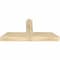 Ekena Millwork Portland Rough Sawn Timber Gable Bracket, Douglas Fir, 36"W x 16"H x 4"D x 4"F, 11/12 Pitch GBW036X16X0404POR00RDF - alternate 3